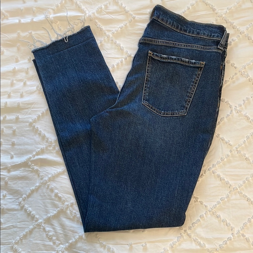 Old Navy low rise boyfriend jeans 10 TALL EUC